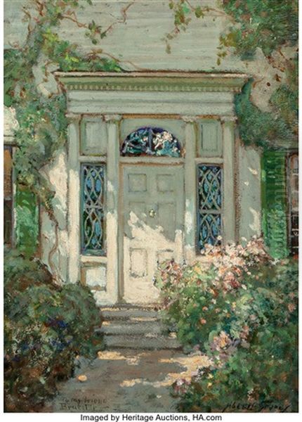 Hampshire Home Oil Painting by Abbott Fuller Graves