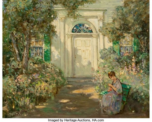 New Hampshire Home Oil Painting by Abbott Fuller Graves