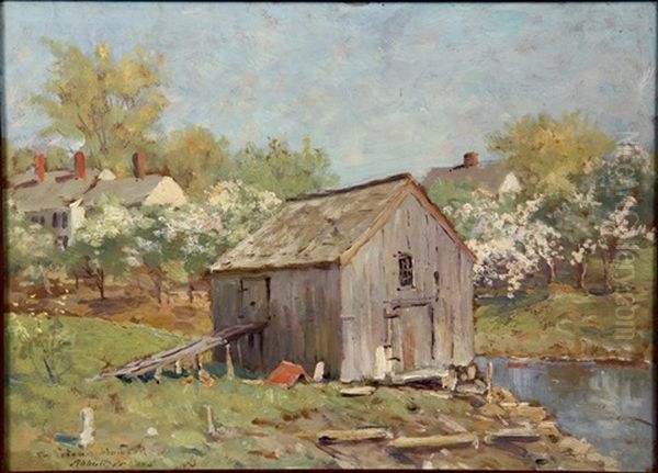 Fish House In Spring by Abbott Fuller Graves