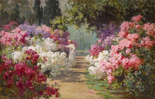 In Bloom Oil Painting by Abbott Fuller Graves