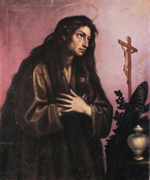 Maddalena Oil Painting by Giovanni Baglione