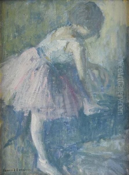 Ballerina Oil Painting by Edmund William Greacen