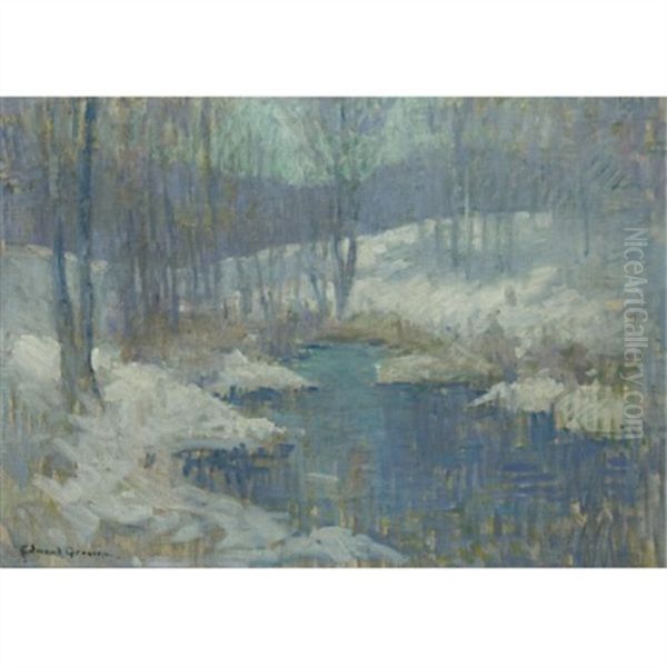 Winter Stream by Edmund William Greacen