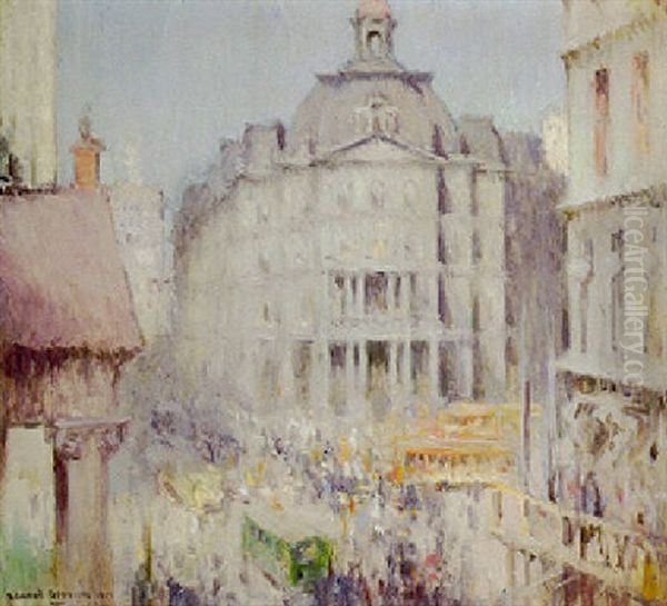 The Old Post Office, New York Oil Painting by Edmund William Greacen