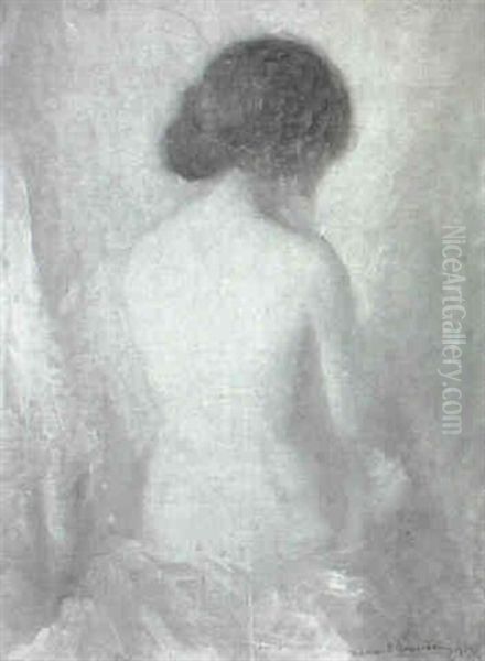 Nude Study #2 Oil Painting by Edmund William Greacen