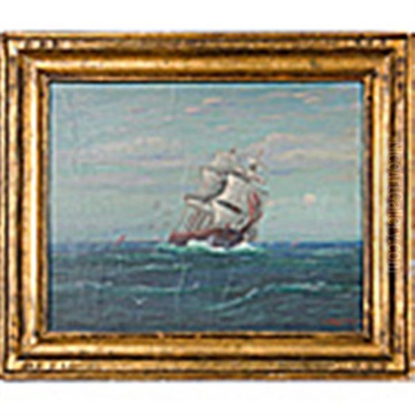 Seascape Oil Painting by William Greason