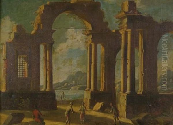 Capriccio Of Ruins by Gennaro Greco