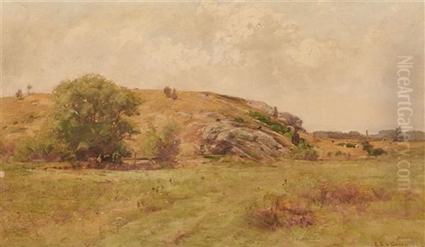 Landscape Oil Painting by Charles Edwin Lewis Green