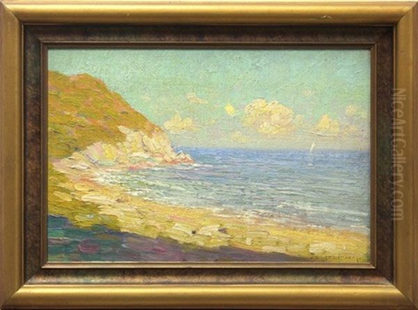 California Coast Oil Painting by Joseph David Greenbaum