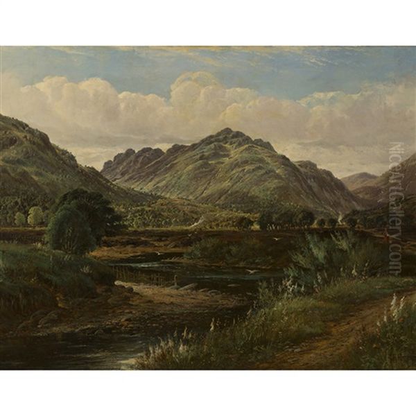 Glengoil Oil Painting by James Greenlees