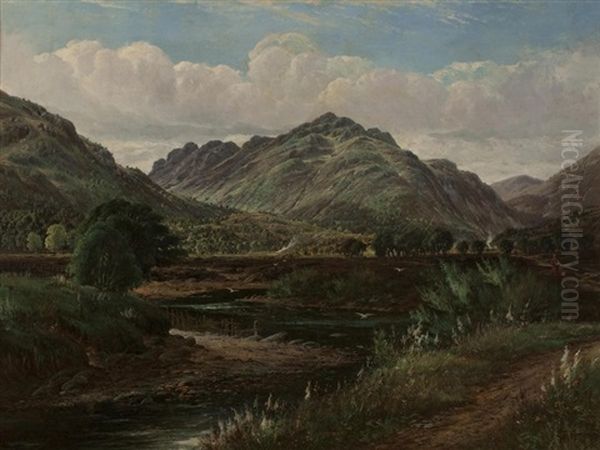 Glengoil Oil Painting by James M. Robert Greenlees