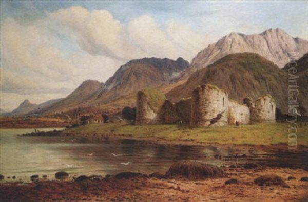 Inverloch Castle, Inverness-shire Oil Painting by James M. Robert Greenlees