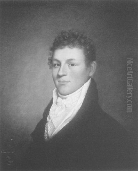 Portrait Of Edward Alexander Williams Oil Painting by Ethan Allen Greenwood