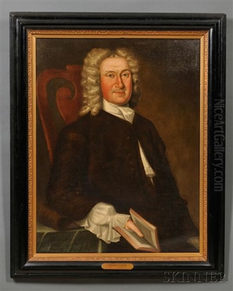 Portrait Of Thomas Child (16-- 1751) Oil Painting by John Greenwood