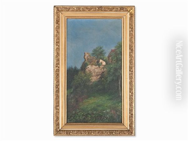 Burg Lauenstein Oil Painting by Gregor Greger