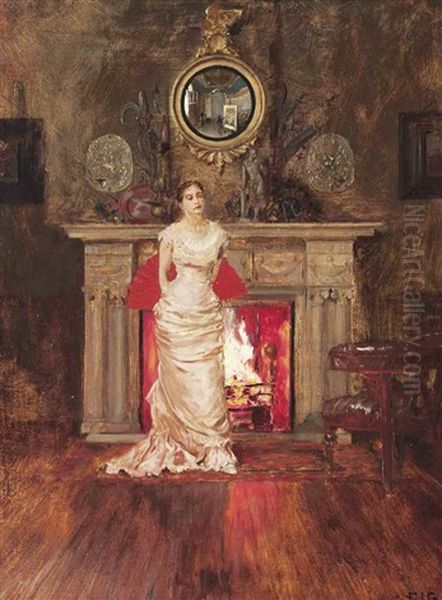 The Pose Oil Painting by Edward John Gregory