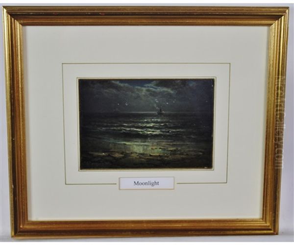 Moonlight Oil Painting by George Gregory