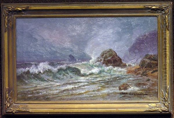 Seascape Oil Painting by Deidrich Henry Gremke