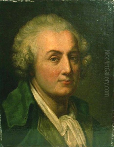 Portrait Presume De Jean-baptiste Greuze Oil Painting by Jean Baptiste Greuze