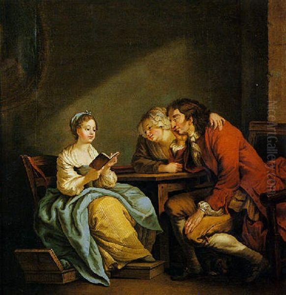 La Lecture by Jean Baptiste Greuze