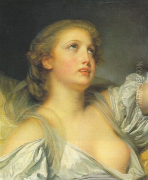 Le Tendre Desir Oil Painting by Jean Baptiste Greuze