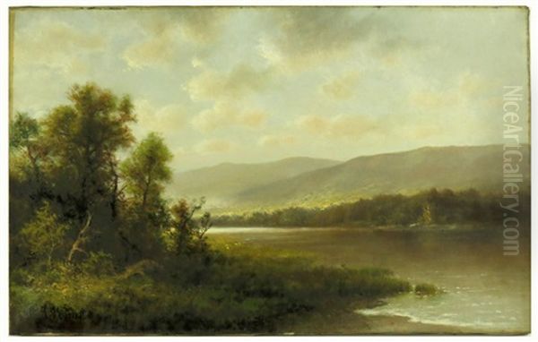 Lake George, New York Oil Painting by Thomas Bailey Griffin