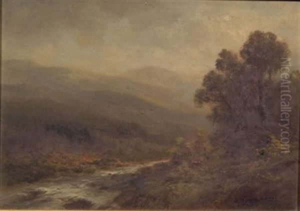 The Valley Below Oil Painting by Thomas Bailey Griffin