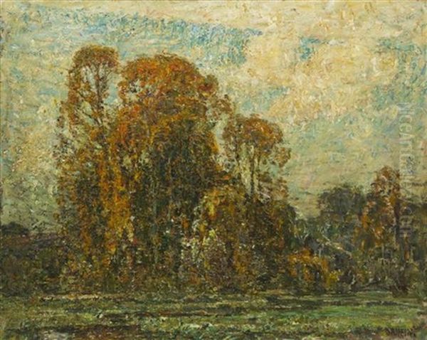 Country Landscape Oil Painting by Walter Griffin