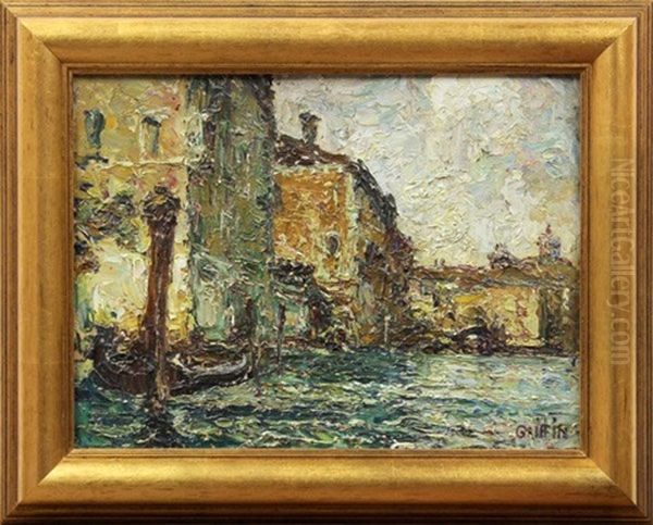 Palace Venice Oil Painting by Walter Griffin