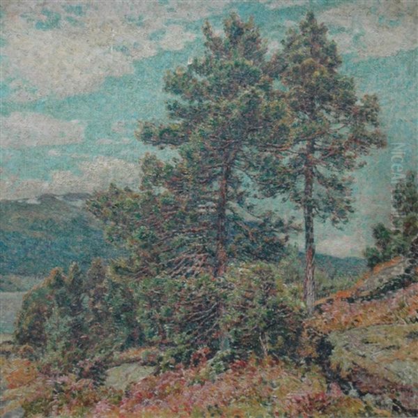 Matin Dans Les Montagnes Oil Painting by Walter Griffin