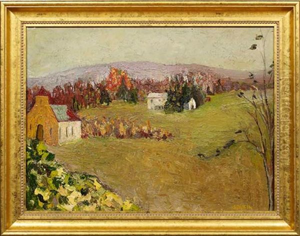 View Of The French Countryside Oil Painting by Walter Griffin