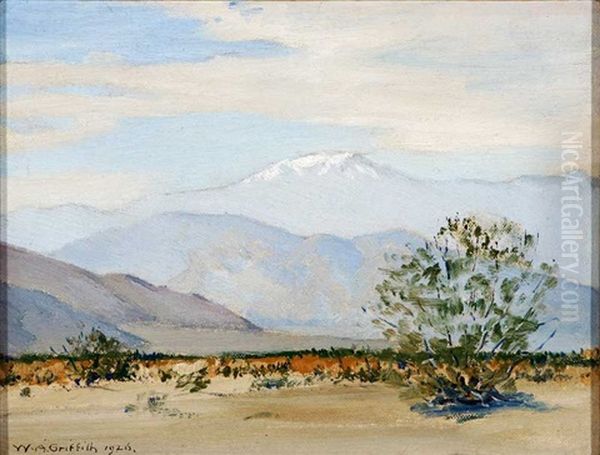 Desert Study Oil Painting by William Alexander Griffith