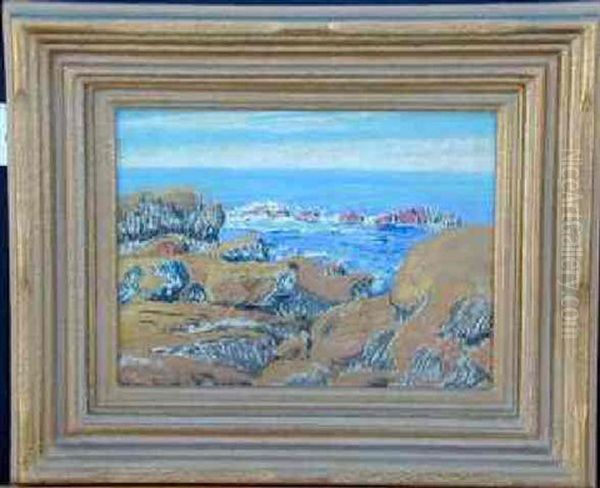 Coastal Oil Painting by William Alexander Griffith