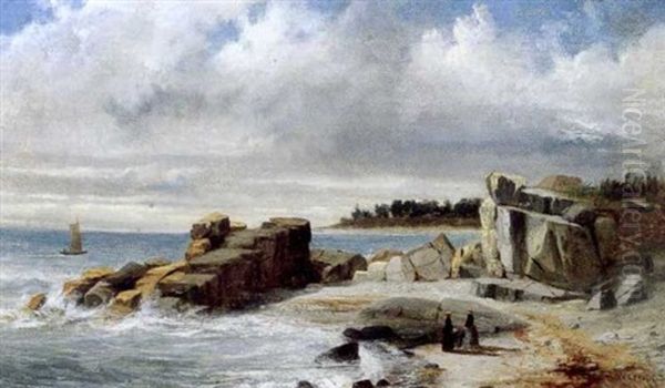 York Beach Oil Painting by Samuel W. Griggs