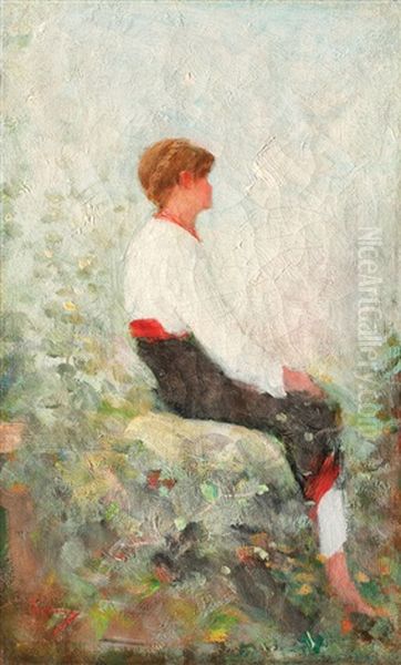 Visare Oil Painting by Nicolae Grigorescu