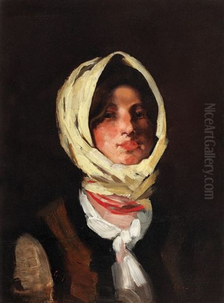 Tarancuta Din Rucar Oil Painting by Nicolae Grigorescu