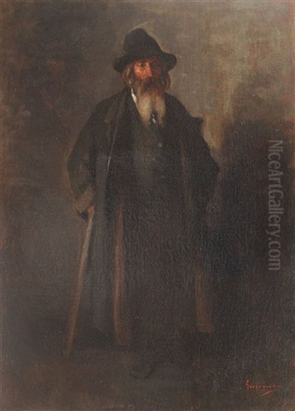 Galic Jew Oil Painting by Nicolae Grigorescu