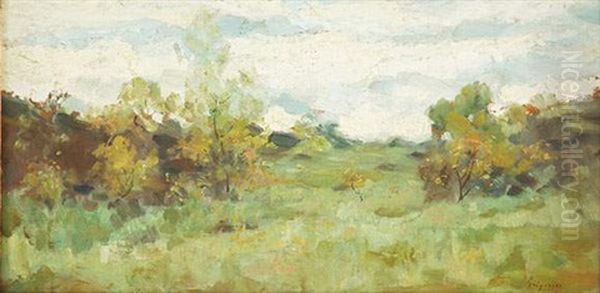 Paysage Oil Painting by Nicolae Grigorescu