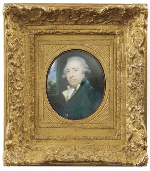 Portrait De Sir Harbord Harbord, 1er Baron Suffield (1734-1810) Oil Painting by William Grimaldi