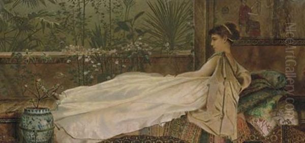 Luxury Oil Painting by John Atkinson Grimshaw