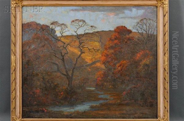 Autumn Glory Oil Painting by George Victor Grinnell