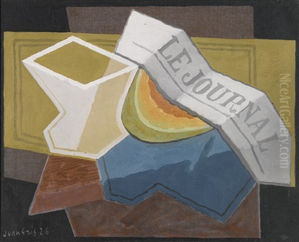 La Tranche De Melon Oil Painting by Juan Gris