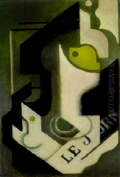 Le Citron Oil Painting by Juan Gris