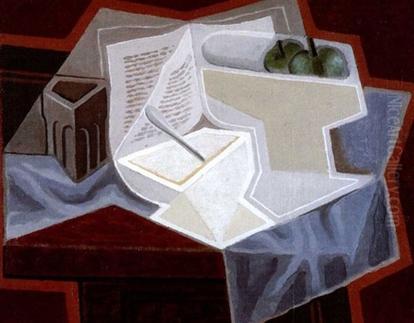 Bol Et Compotier Oil Painting by Juan Gris