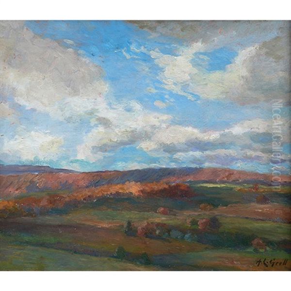 Cloud Study Oil Painting by Albert Lorey Groll