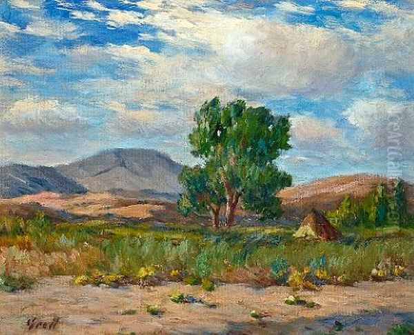 Arizona (+ 2 Others; 3 Works) Oil Painting by Albert Lorey Groll