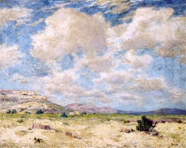 Landscape Near Hopi Village, Nm Oil Painting by Albert Lorey Groll