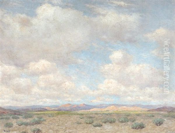 Land Of The Navajos, Arizona Oil Painting by Albert Lorey Groll