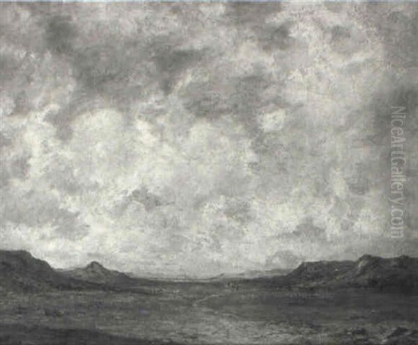 Aeonio Valley, New Mexico Oil Painting by Albert Lorey Groll