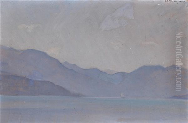 Attersee by Hermann Grom-Rottmayer